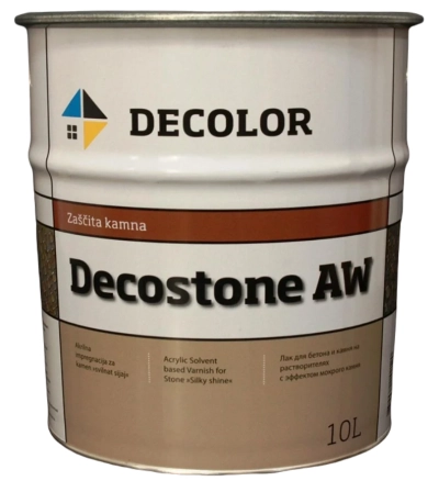 DECOSTONE AW для бетона и камня на растворителях с эффектом мокрого камня